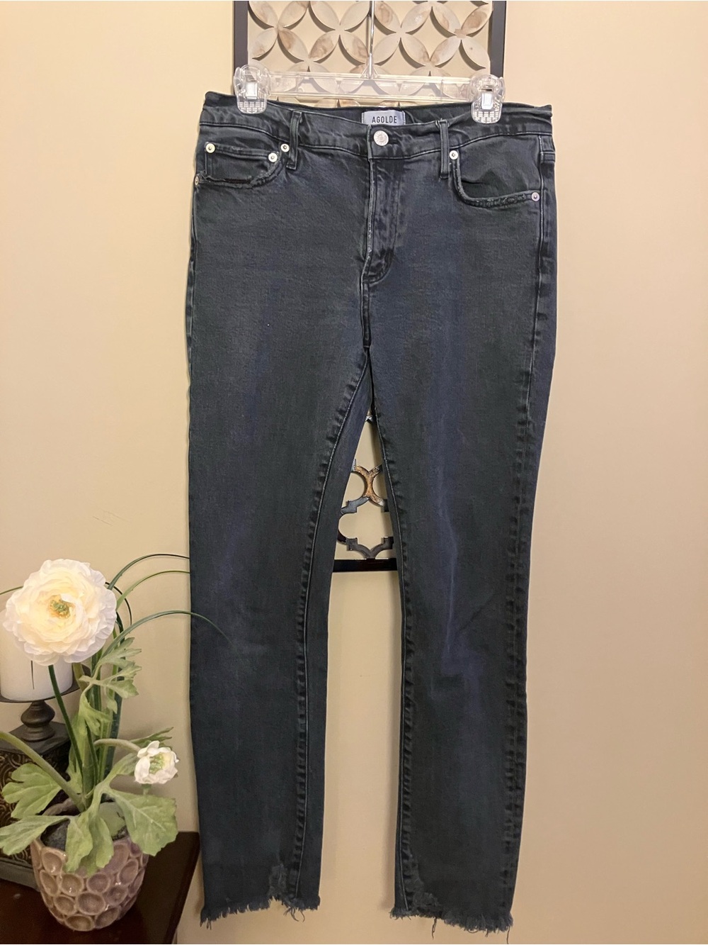 Agolde Toni Slim Straight Leg Jeans